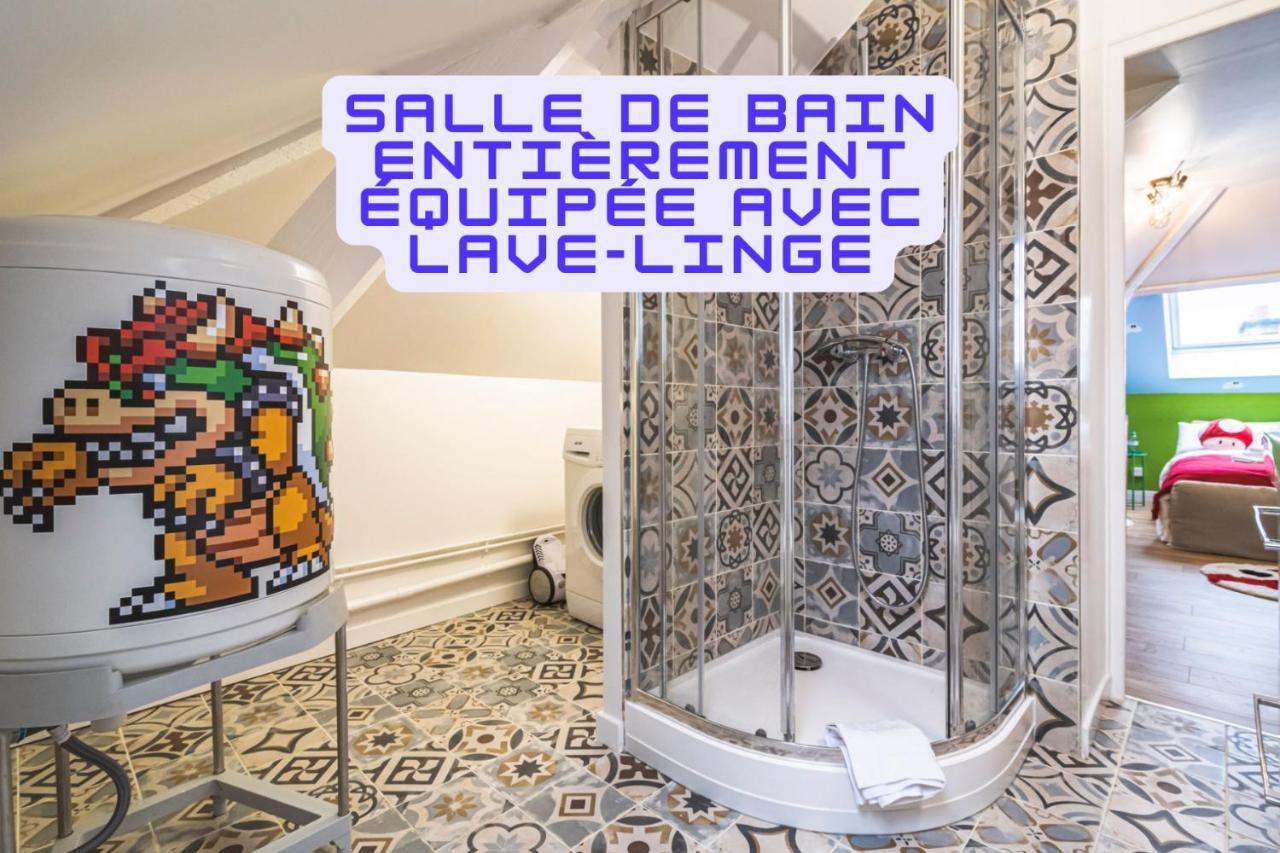 Explorereims - Studio Magique Proche Gare Et Centre מראה חיצוני תמונה